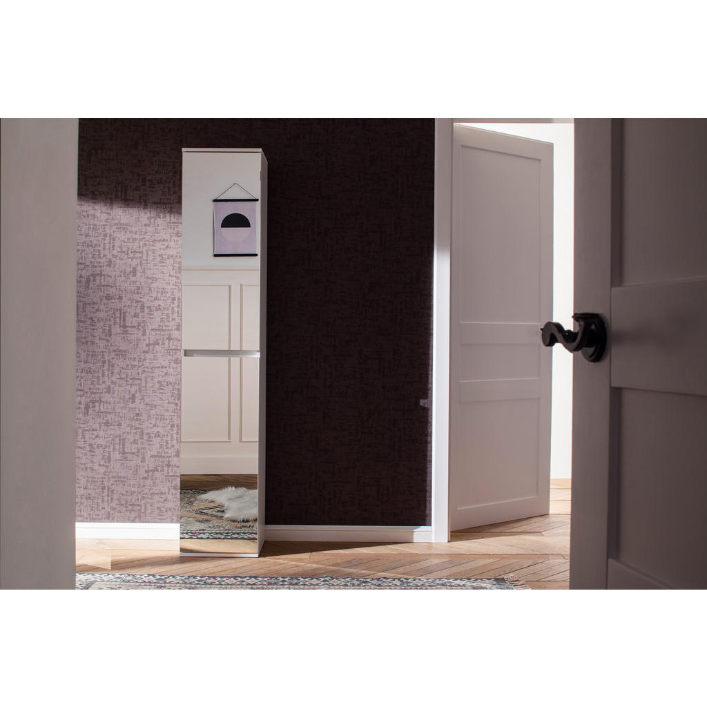 Thumbnail - Garderobenschrank Mirror weiß B/H/T: ca. 37x191x34 cm