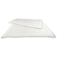 Steppbett Steppbett_Airflow 135x200cm - weiß/türkis (135,00/200,00cm)