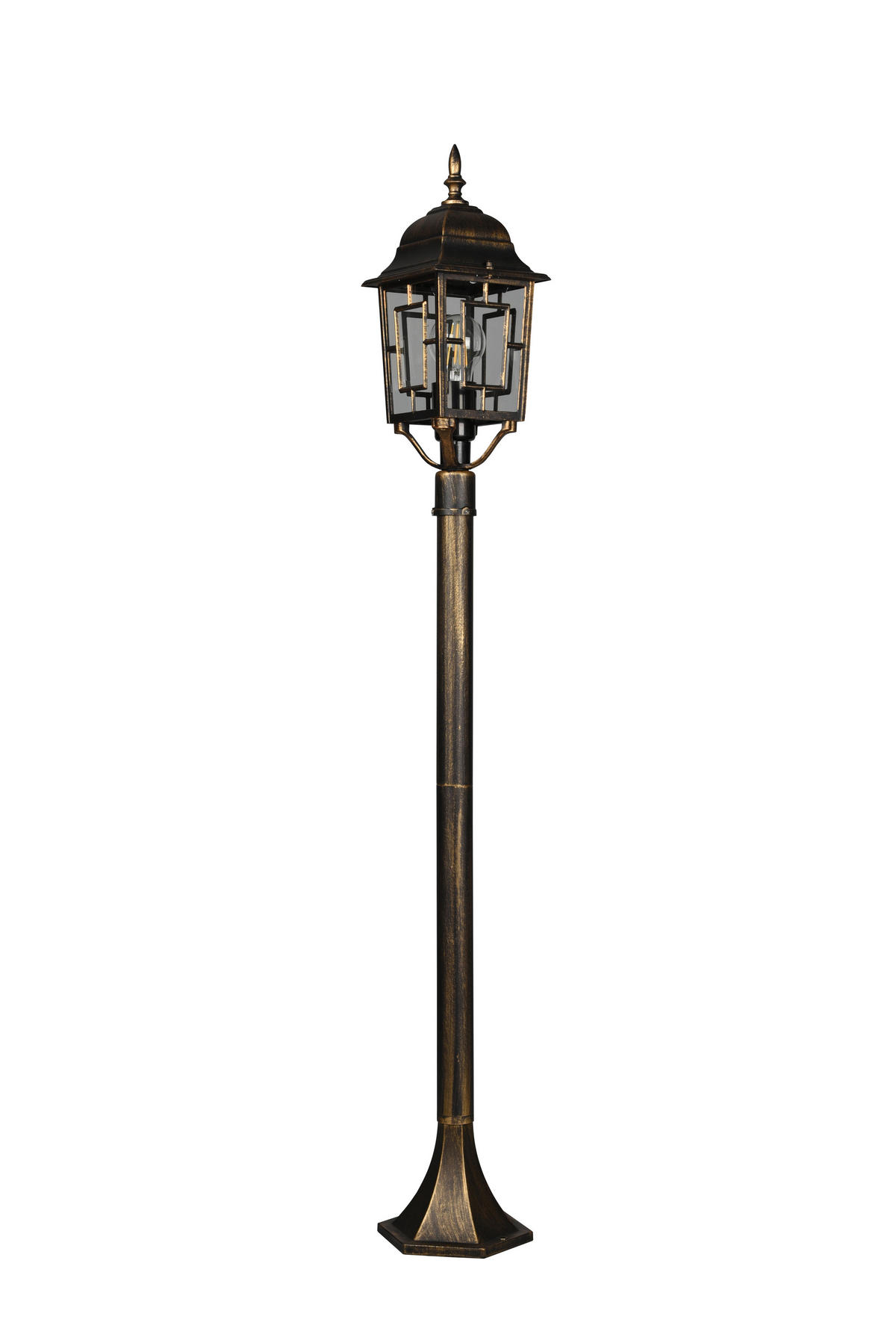 Wegeleuchte Volturno 405960128 rostfarbig B/H/T: ca. 15x100x17 cm Volturno - rostfarbig (15,00/100,00/17,00cm) - Trio