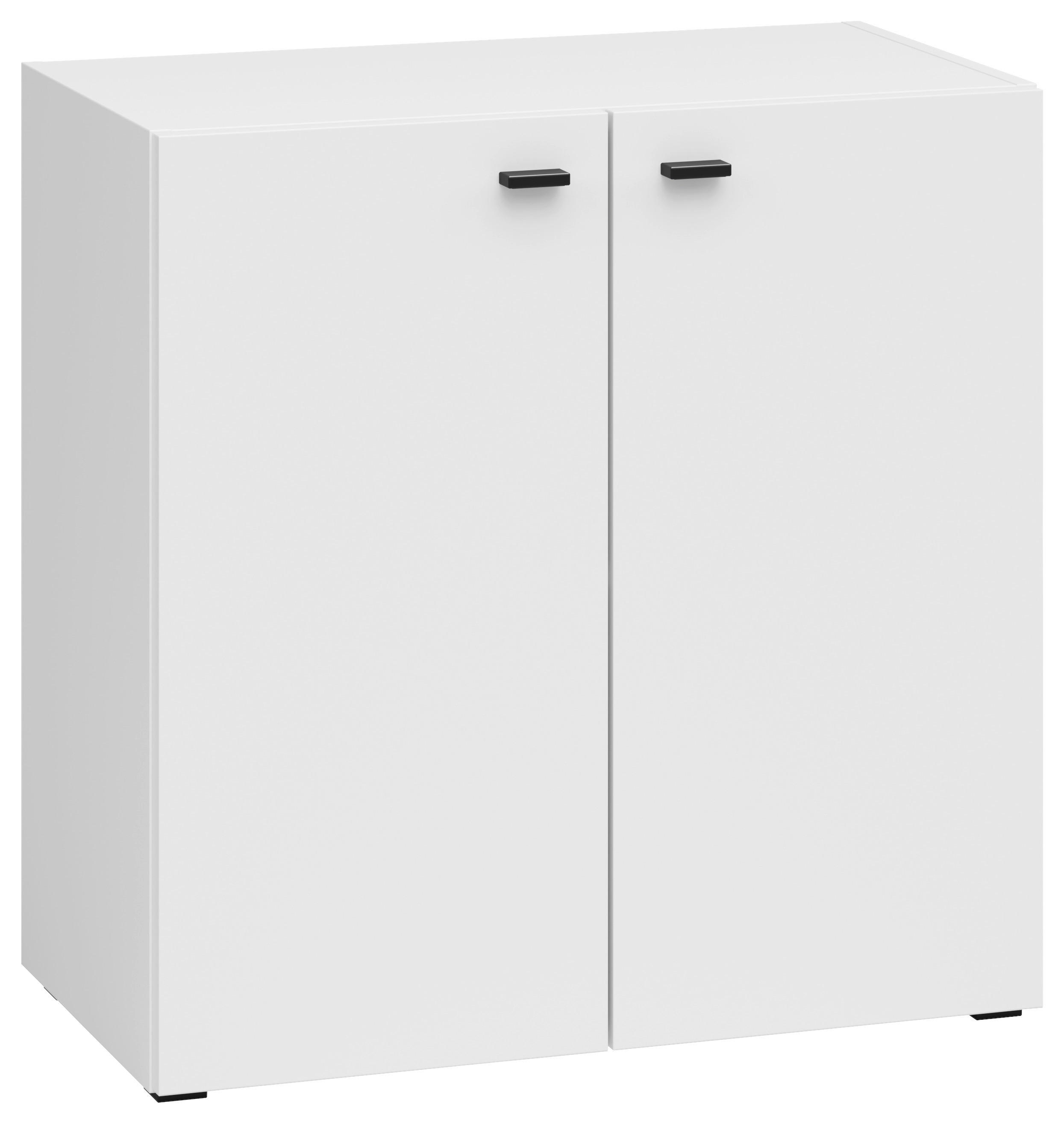 Kommode System 64 weiß B/H/T: ca. 64x64x35 cm System 64 - weiß (64,00/64,00/35,00cm)