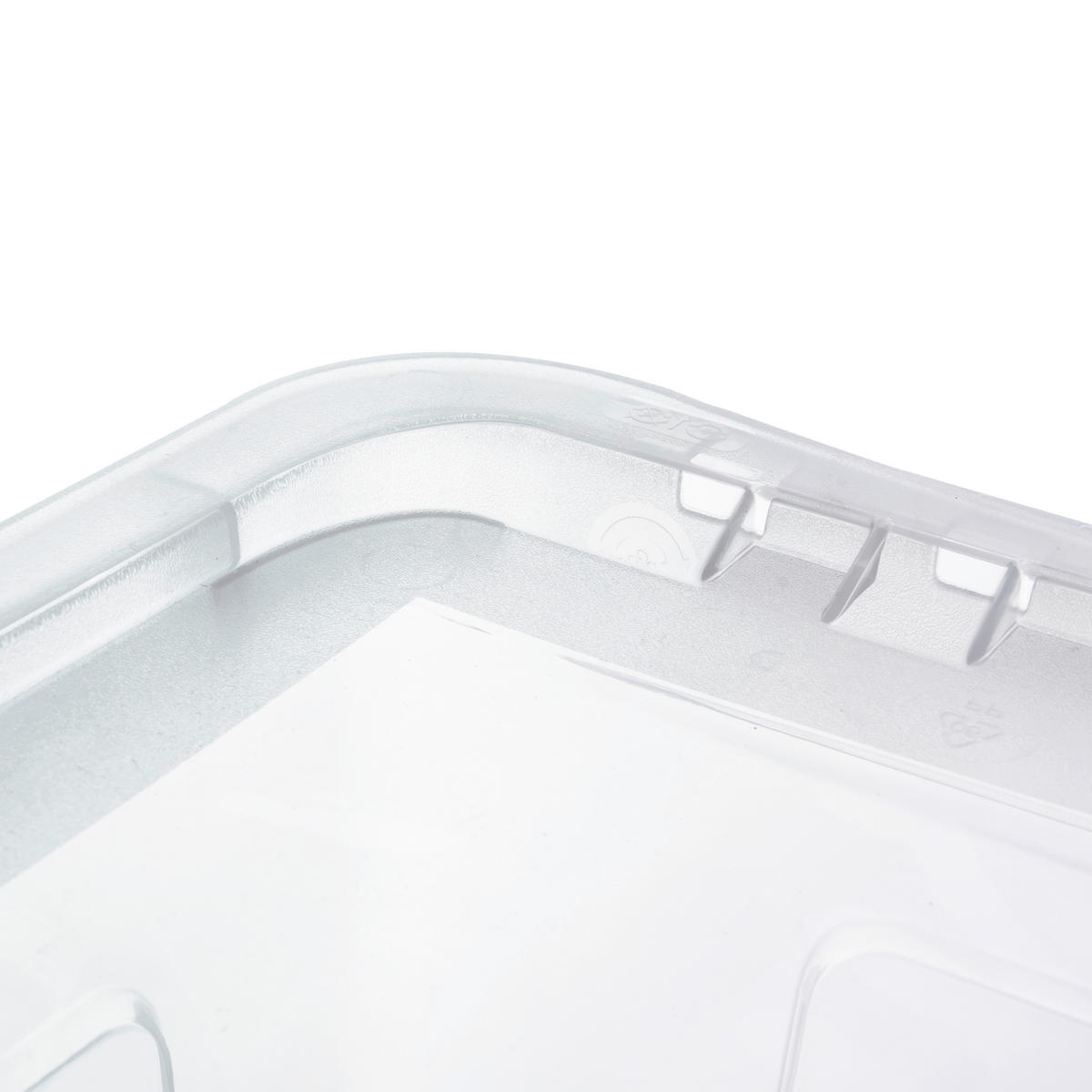 keeeper Aufbewahrungsbox transparent B/H/L: ca. 39x42x59 cm Aufbewahrungsbox_Bert 63l - transparent (59,00/39,00/42,00cm) - keeeper