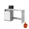 Schreibtisch Adria Beton Optik weiß B/H/T: ca. 123x77x50 cm Adria - Beton/weiß (123,00/77,00/50,00cm)