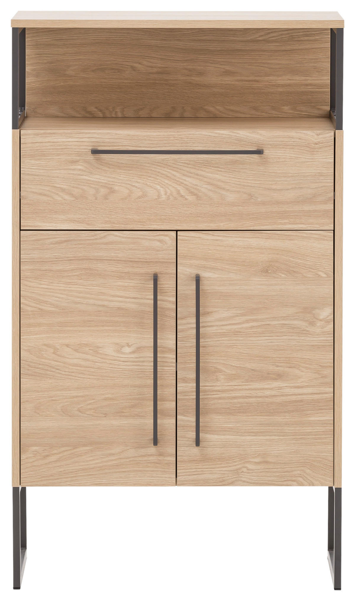 Midischrank Limone Eiche hell Nachbildung B/H/T: ca. 65,2x112,5x33,1 cm Limone - Eiche (65,20/112,50/33,10cm) - Möbelpartner