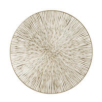 Zeller Platzset gold Kunststoff B/L: ca. 38x38 cm Platzset - gold (38,00/38,00cm) - Zeller