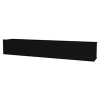 TV-Lowboard Damla schwarz B/H/T: ca. 180x29,5x29,5 cm Damla - schwarz (180,00/29,50/29,50cm) - moebel17
