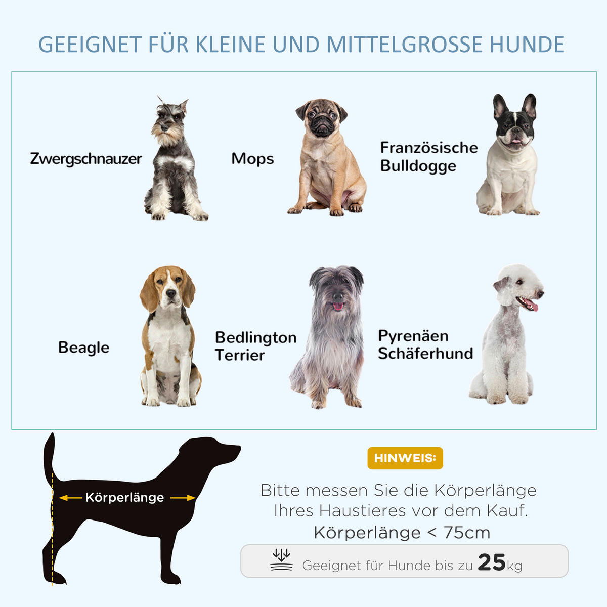 PawHut Hunde-Zubehör schwarz Edelstahl B/H/L: ca. 58x94x78 cm Hundekäfig - schwarz (78,00/58,00/94,00cm) - PawHut