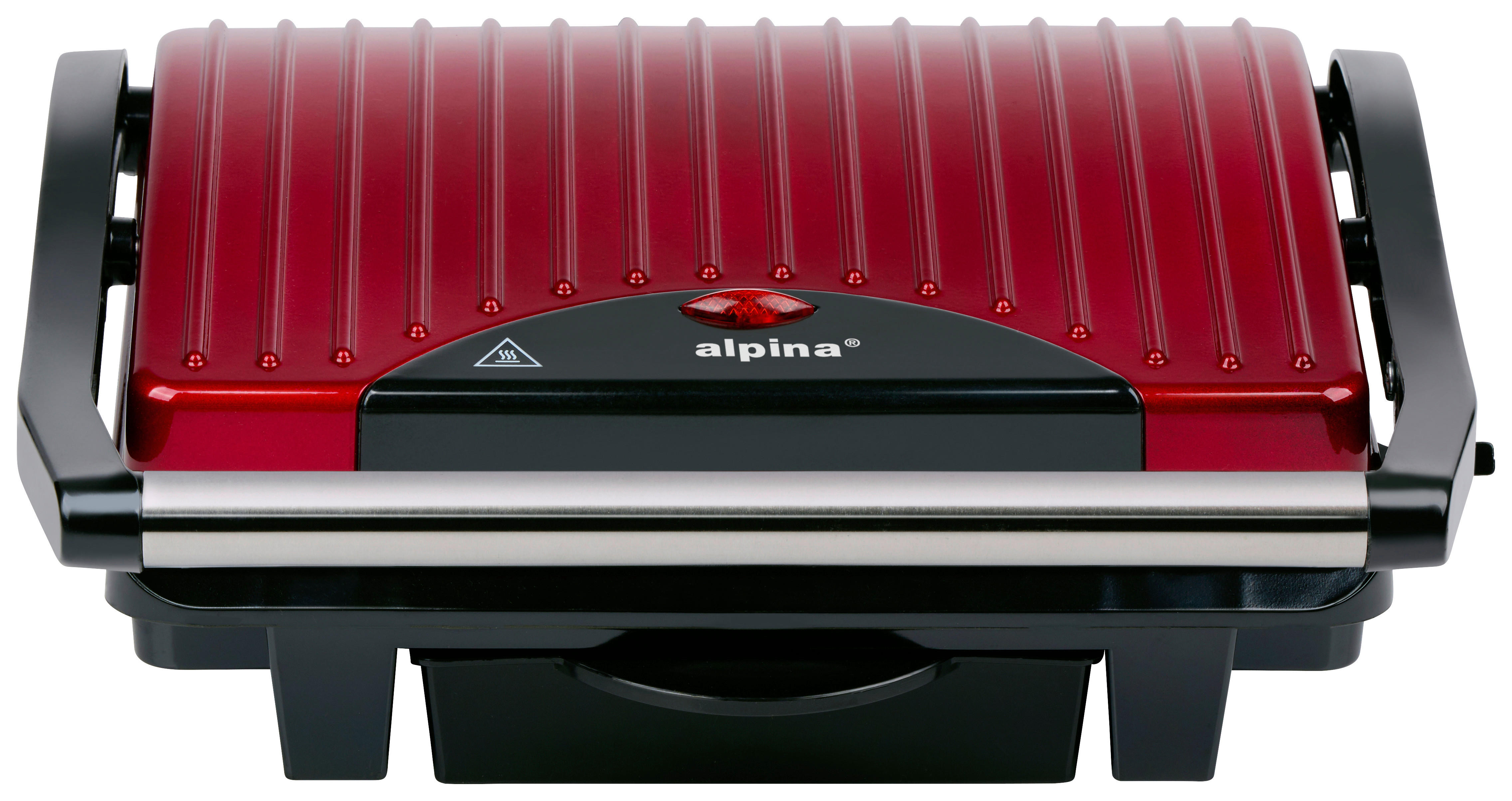 Kontaktgrill rot B/H/L: ca. 11,5x29,5x32,5 cm Kontaktgrill - rot/schwarz (32,50/11,50/29,50cm)