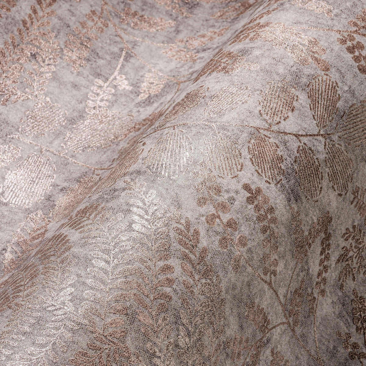 A.S.Création Vliestapete grau rosa gold B/H/D: ca. 53x1005x8,3 cm Vliestapete - gold/rosa (8,30/1005,00cm) - A.S.Creation