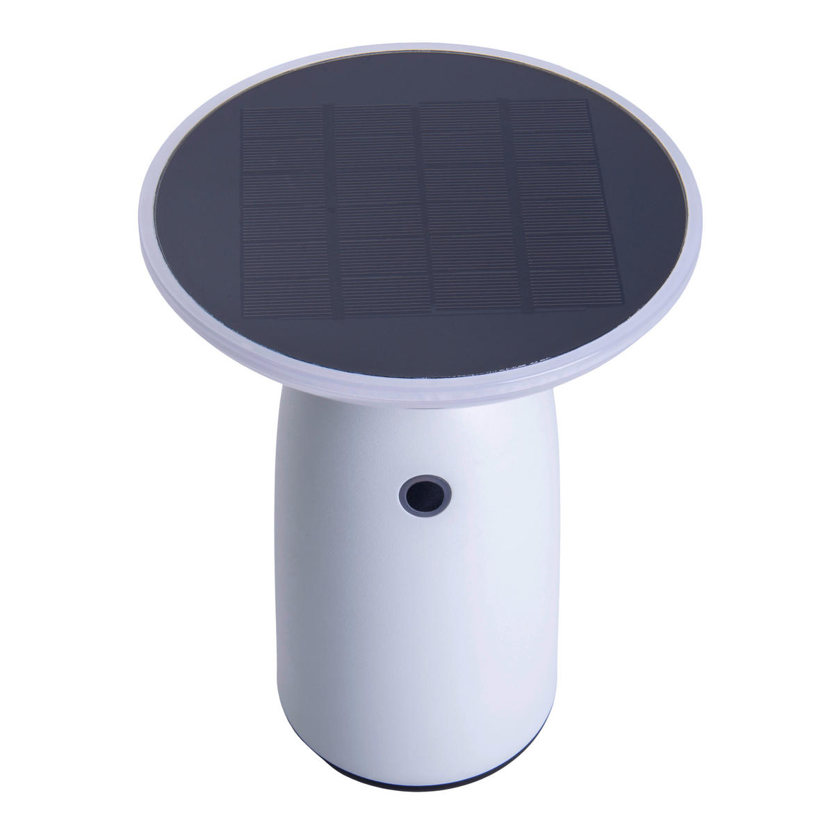 LED-Solarleuchte 3191023 weiß Kunststoff Metall H/D: ca. 22,5x16 cm LED Solarleuchte ADA mit LED - weiß (16,00/22,50cm) - Näve Leuchten
