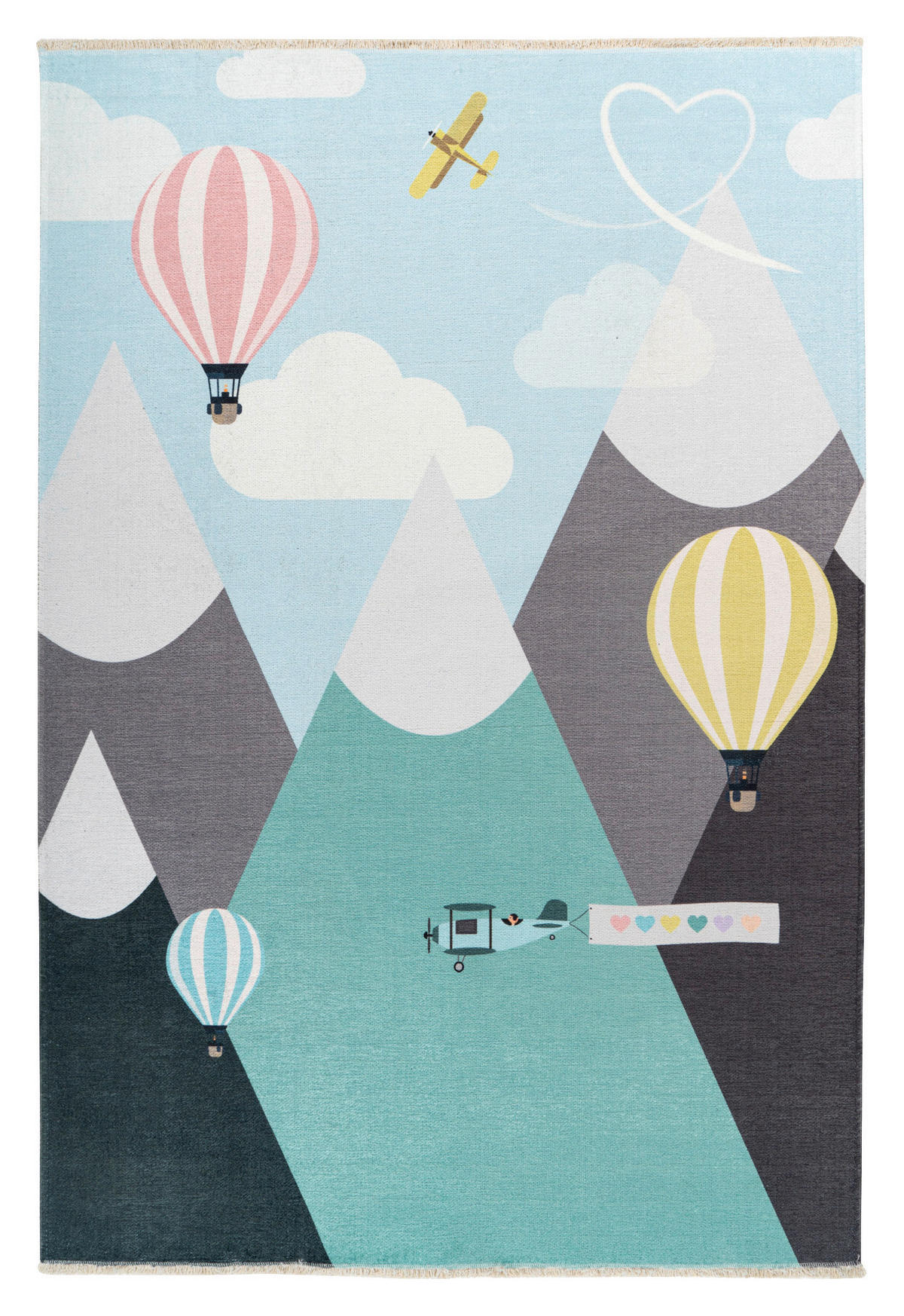 Obsession Teppich My Greta mehrfarbig B/L: ca. 115x170 cm My Greta - mehrfarbig (115,00/170,00cm) - Obsession