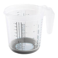 keeeper Messbecher grau H/D: ca. 14x13,5 cm Messkanne_Massimo - grau (13,50/14,00cm) - keeeper