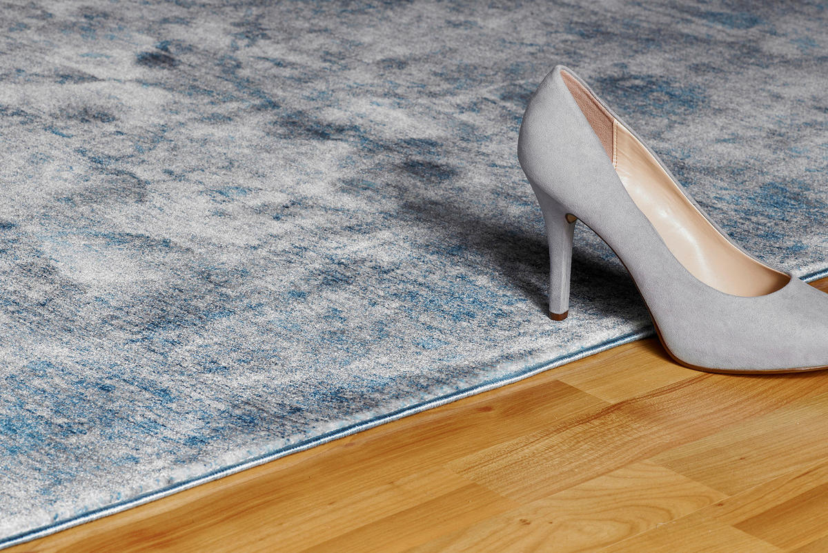 Obsession Teppich My Laos blau B/L: ca. 40x60 cm My Laos - blau (40,00/60,00cm) - Obsession