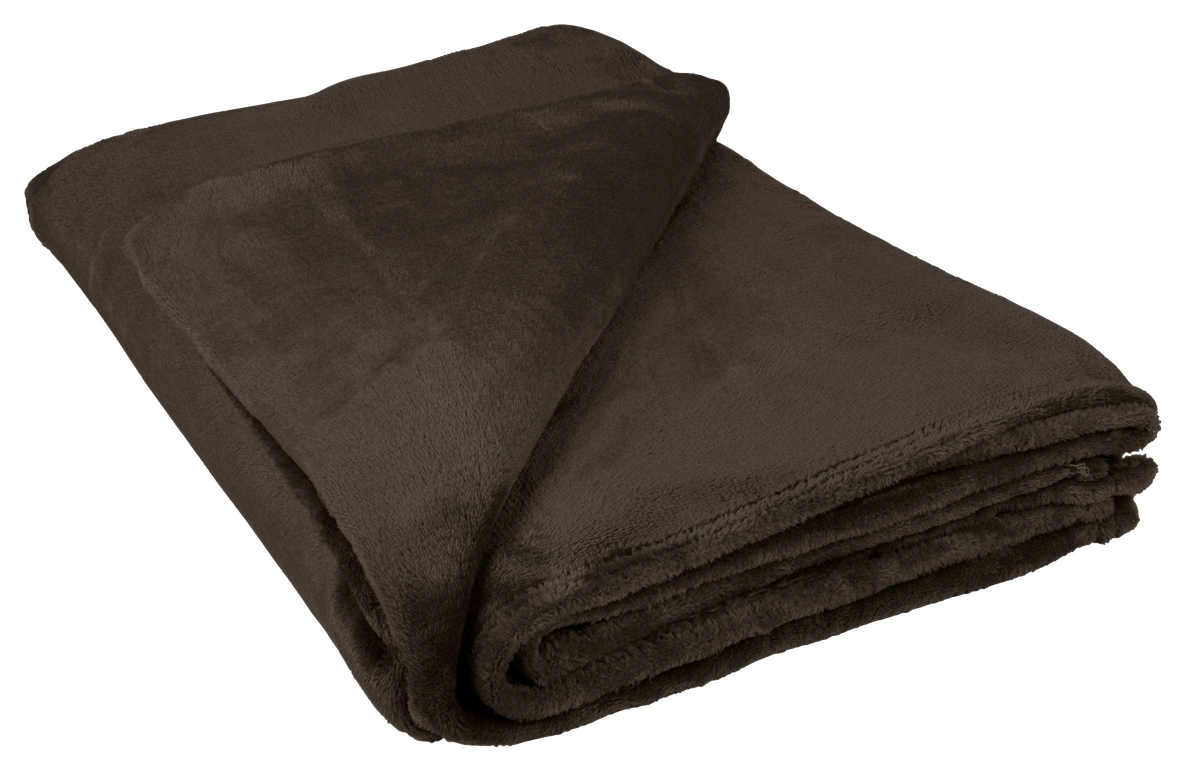 Flanelldecke Flanelldecke 130x160cm braun - braun (130,00/160,00cm) - Sensation