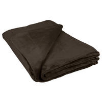 Flanelldecke Flanelldecke 130x160cm braun - braun (130,00/160,00cm) - Sensation