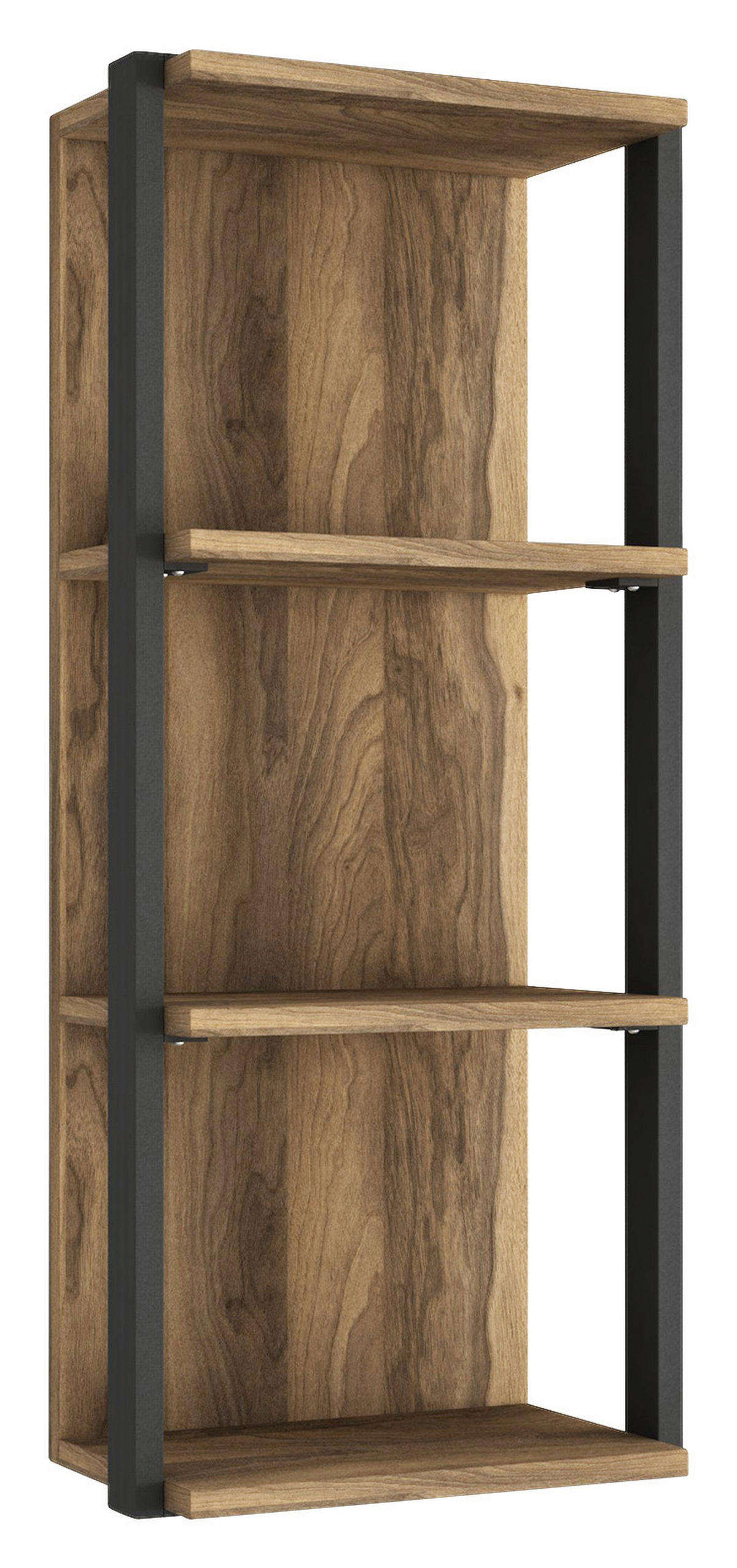 Wandregal Lost walnuss Nachbildung B/H/T: ca. 30x80x21 cm Lost - walnuss (30,00/80,00/21,00cm) - moebel17