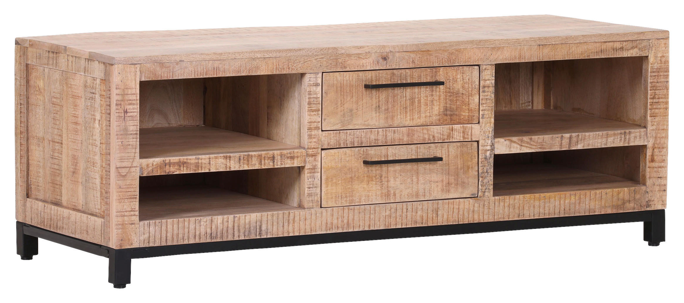 Lowboard Campesino sägerau Mango B/H/T: ca. 150x50x55 cm Campesino - sägerau (150,00/50,00/55,00cm)