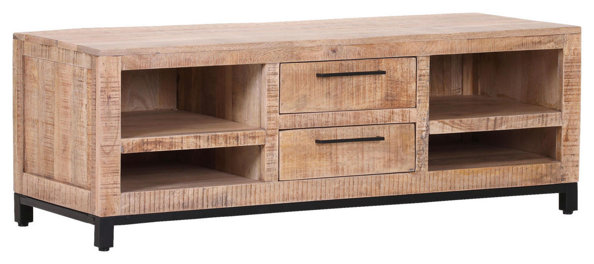 Lowboard Campesino sägerau Mango B/H/T: ca. 150x50x55 cm Campesino - sägerau (150,00/50,00/55,00cm)