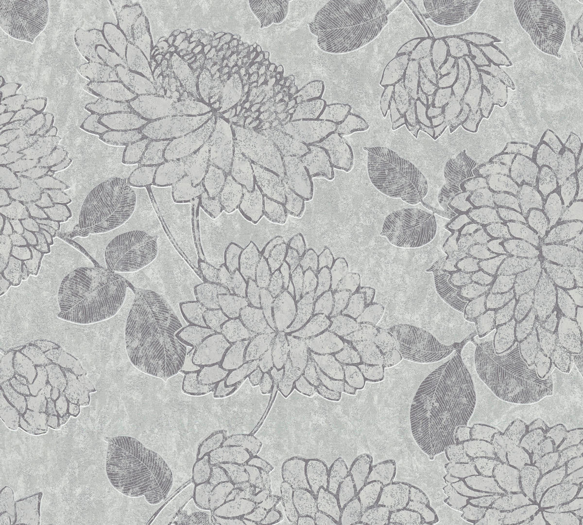 A.S.Creation Vliestapete Attractive 2 Floral hellgrau B/L: ca. 53x1005 cm Attractive 2 - hellgrau (53,00/1005,00cm) - A.S.Creation