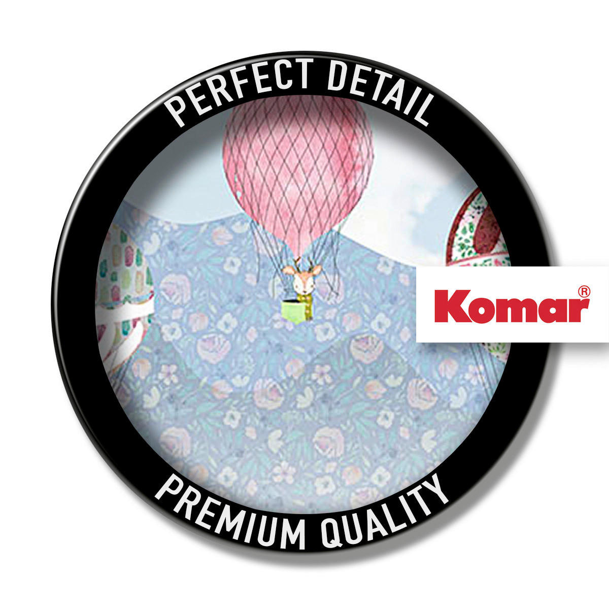 Komar Fototapete Happy Balloon B/L: ca. 500x250 cm Happy Balloon - (500,00/250,00cm) - Komar