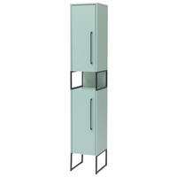 Hochschrank Limone mint B/H/T: ca. 30,4x183,4x33,1 cm Limone - mint (30,40/183,40/33,10cm) - Möbelpartner