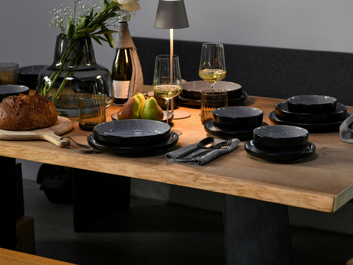 CreaTable Kombiservice Nordic Fjord Frost Nordic Fjord Frost - grau - CreaTable