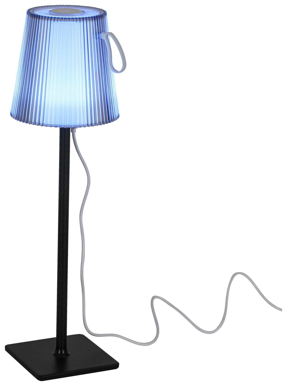 Tischleuchte anthrazit H/D: ca. 36x11 cm Akku-Tischleuchte_Rimini - anthrazit (11,00/36,00cm) - Nolo Lighting