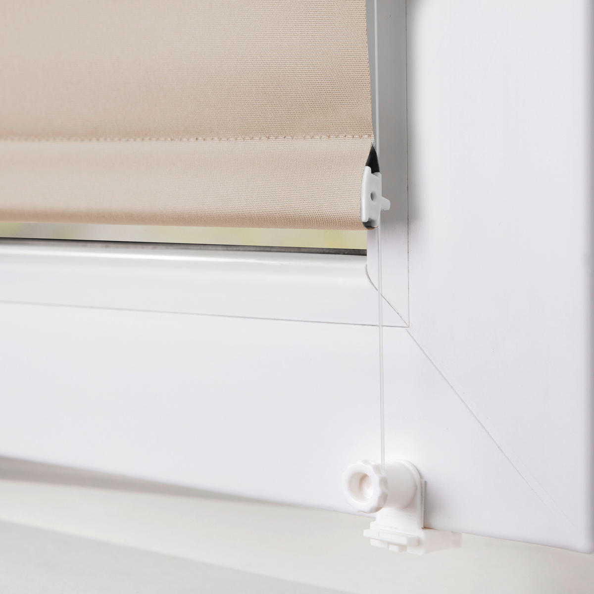 Verdunkelungsrollo creme B/L: ca. 45x150 cm Rollo_VD_Klemmfix_verspannt - creme (45,00/150,00cm) - LICHTBLICK