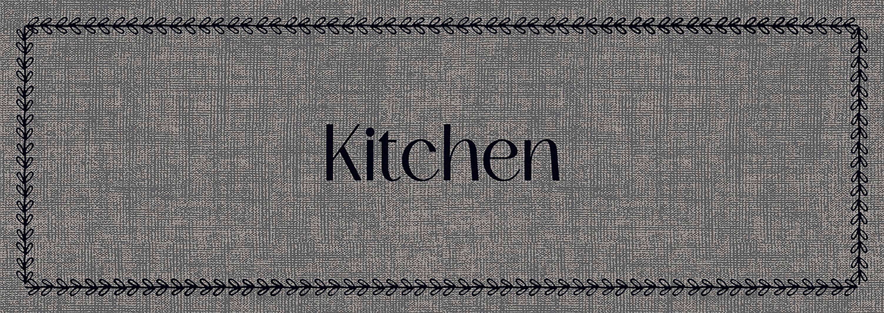 Küchenläufer Cook&Wash grau B/L: ca. 50x150 cm Cook&Wash - grau (50,00/150,00cm)