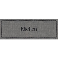 Küchenläufer Cook&Wash grau B/L: ca. 50x150 cm Cook&Wash - grau (50,00/150,00cm)