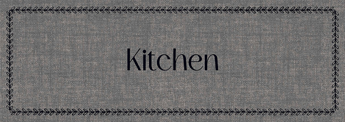 Küchenläufer Cook&Wash grau B/L: ca. 50x150 cm Cook&Wash - grau (50,00/150,00cm)