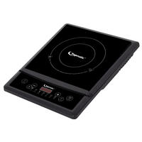 Topmatic Induktions-Kochplatte EIP-2000.5 schwarz Kunststoff B/H/L: ca. 29x6,8x36,5 cm Induktionskochplatte - schwarz (36,50/29,00/6,80cm) - Topmatic