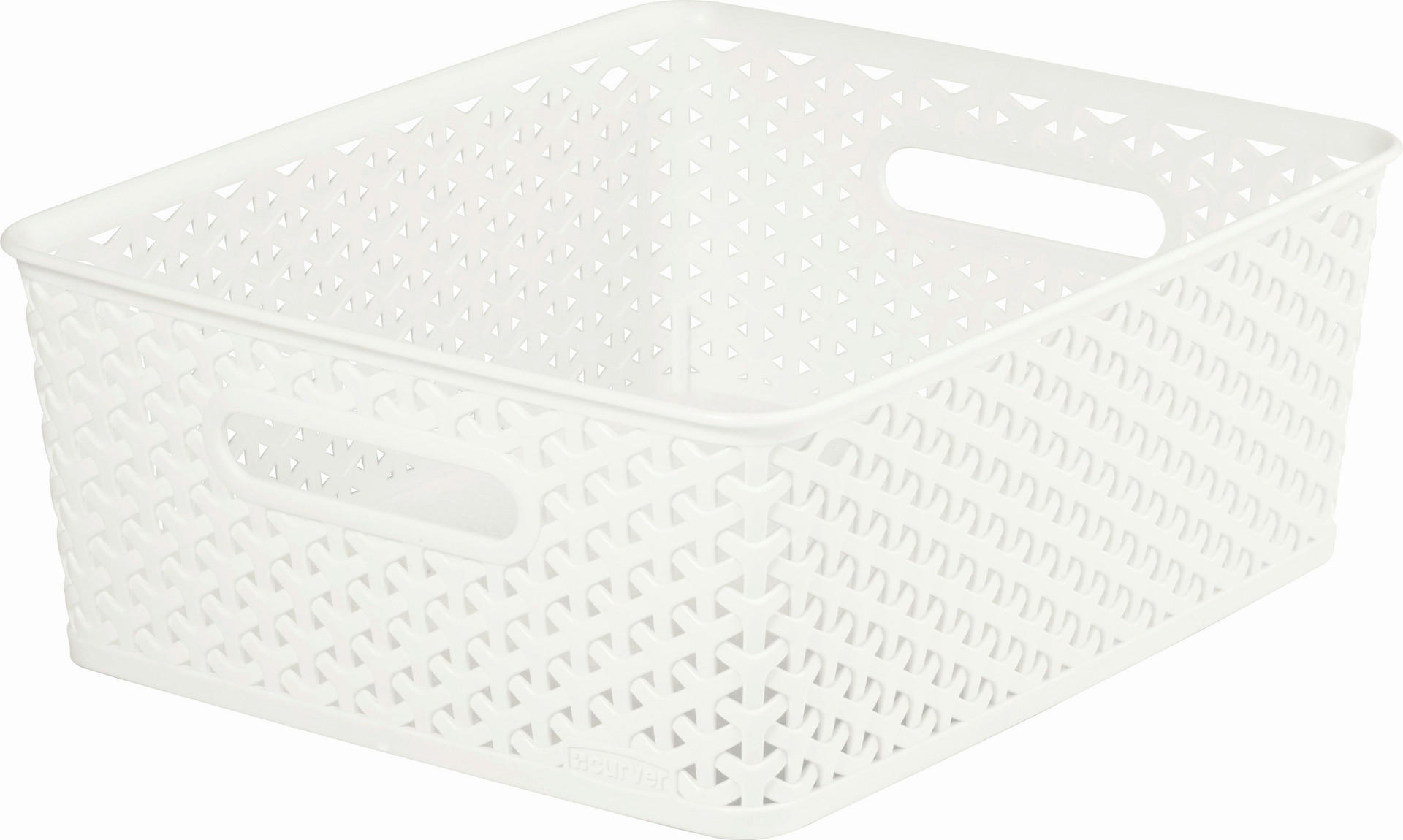 Curver Aufbewahrungskorb creme B/H/L: ca. 35,4x13,3x29,6 cm Aufbewahrungskorb_MyStyle - creme (29,60/35,40/13,30cm) - Curver
