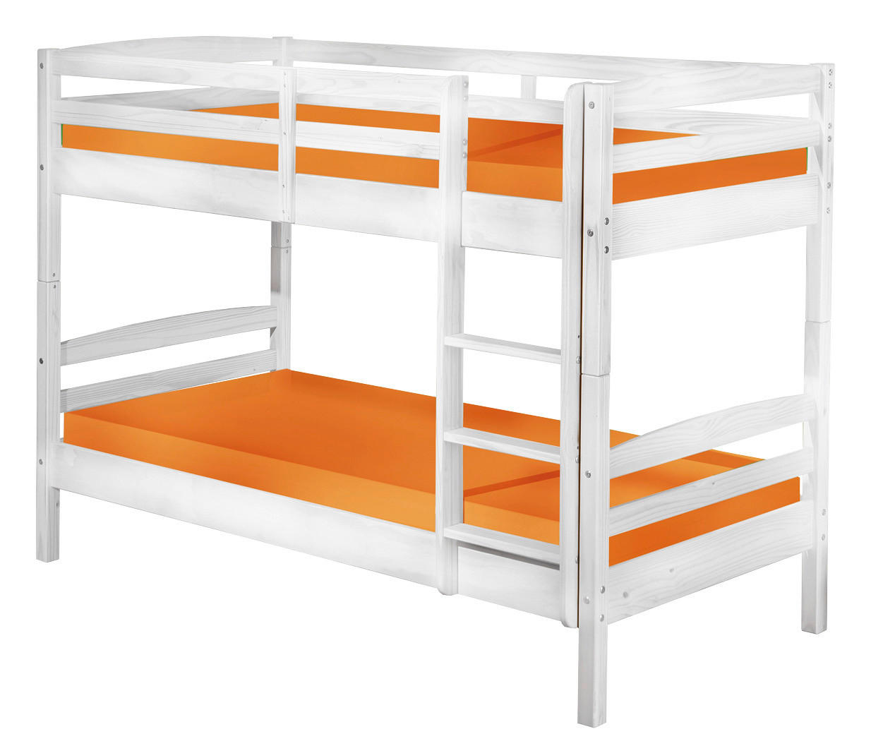 Etagenbett Rick weiß Rick - weiß (200,00/148,00/102,00cm) - Inter Link