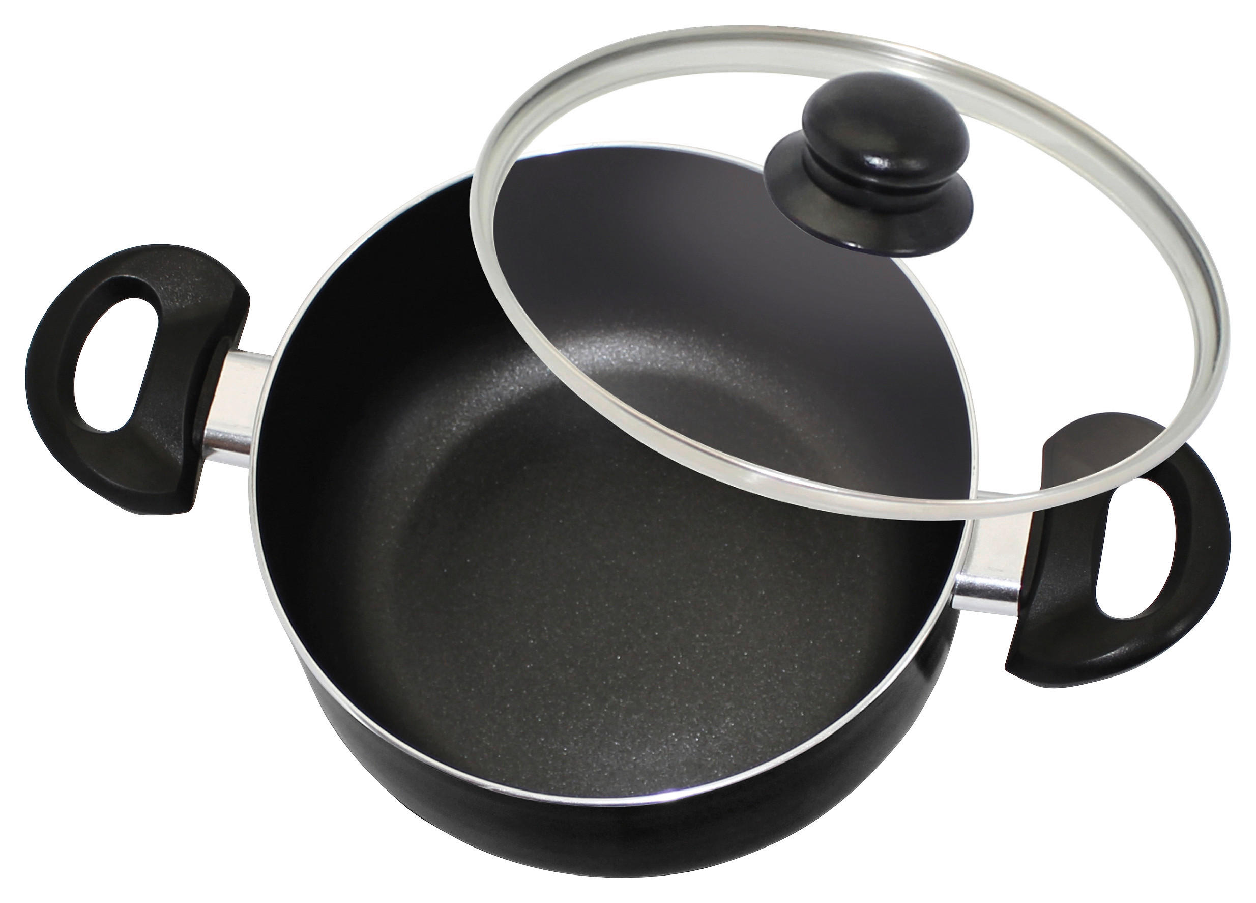 Thumbnail - ELO Basic Topf schwarz Aluminium