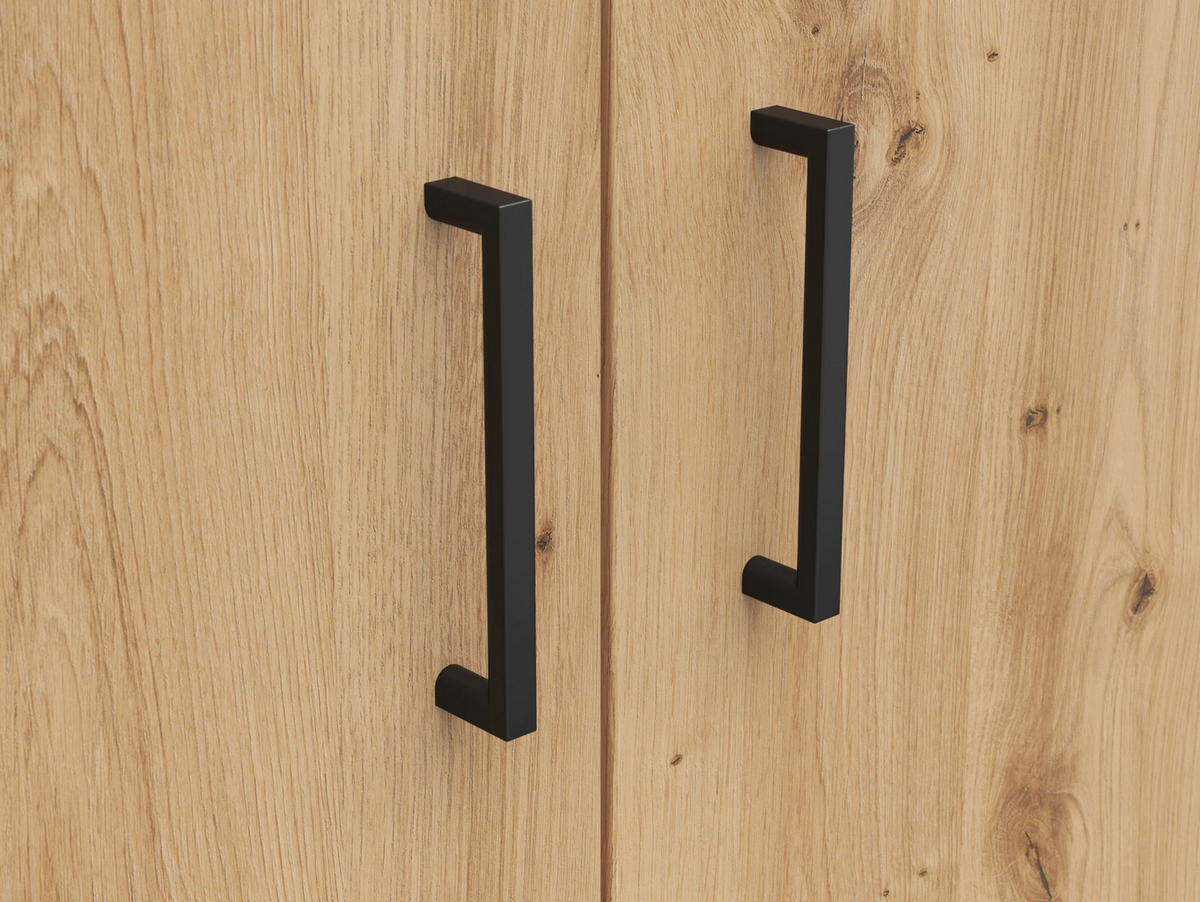 Kommode Multi-Stauraum Typ 31 Eiche Artisan Nachbildung B/H/T: ca. 80x115x40 cm Multi-Stauraum Typ 31 - Eiche (80,00/115,00/40,00cm)