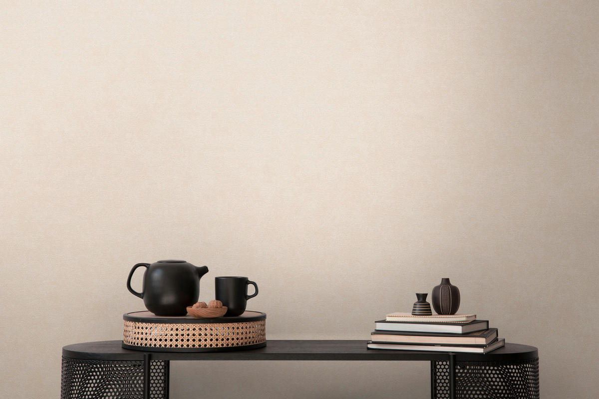 A.S.Creation Vliestapete creme B/H/D: ca. 53x1005x10,5 cm Vliestapete - creme (10,50/1005,00cm) - A.S.Creation