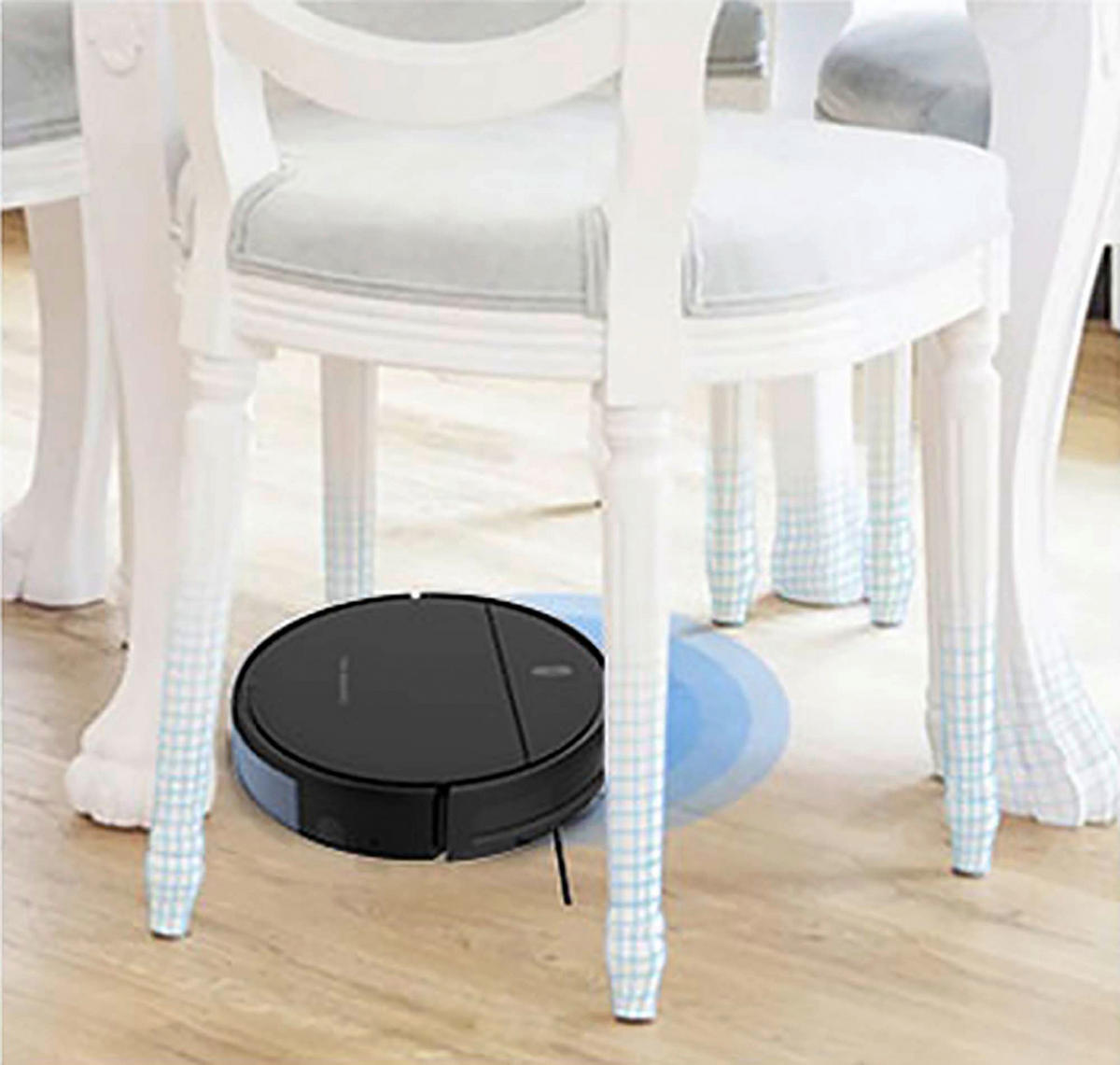Nedis Roboter-Staubsauger schwarz Kunststoff B/H/L: ca. 32x7,8x0,3 cm SmartLife - schwarz (0,30/32,00/7,80cm) - Nedis
