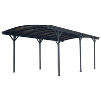 Westmann Carport 15m² B/H/L: ca. 300x220x505 cm 15m² - (505,00/300,00/220,00cm) - Westmann