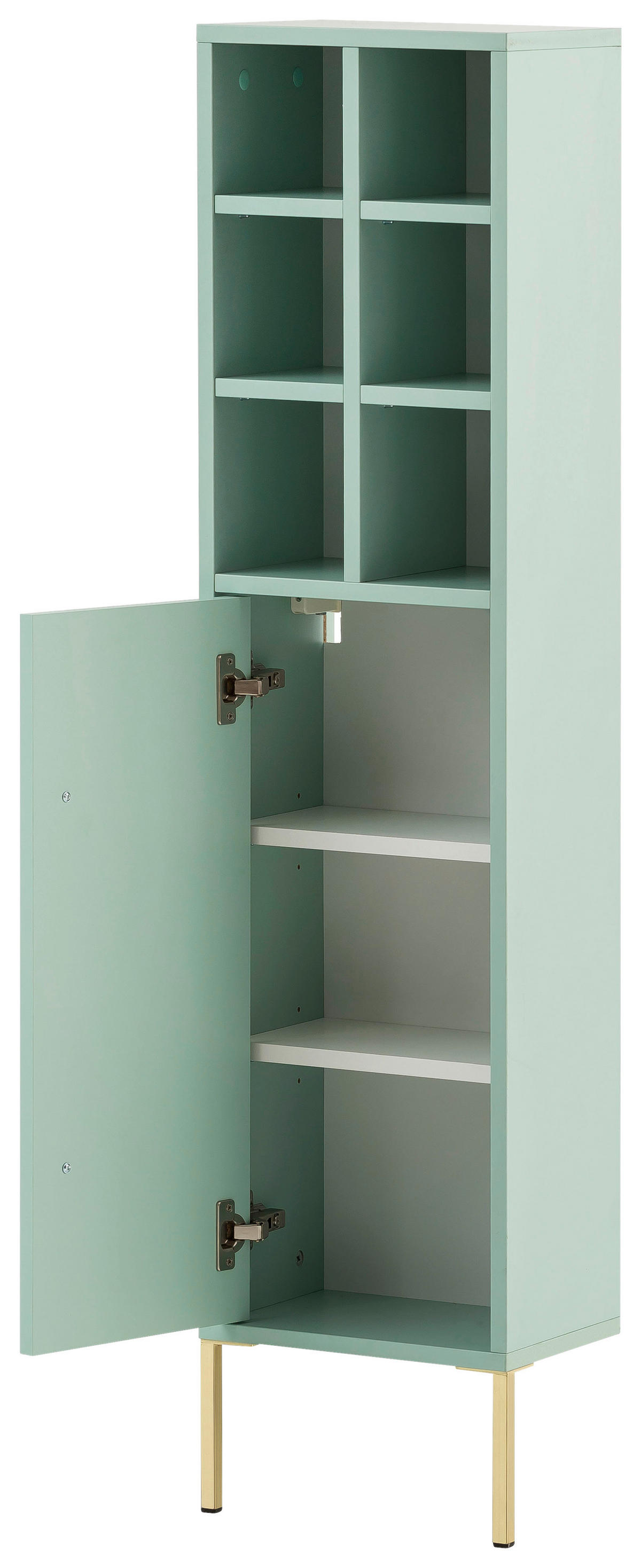 Midischrank Sarah mint B/H/T: ca. 30,4x130,6x21,8 cm Sarah - mint (30,40/130,60/21,80cm) - Möbelpartner