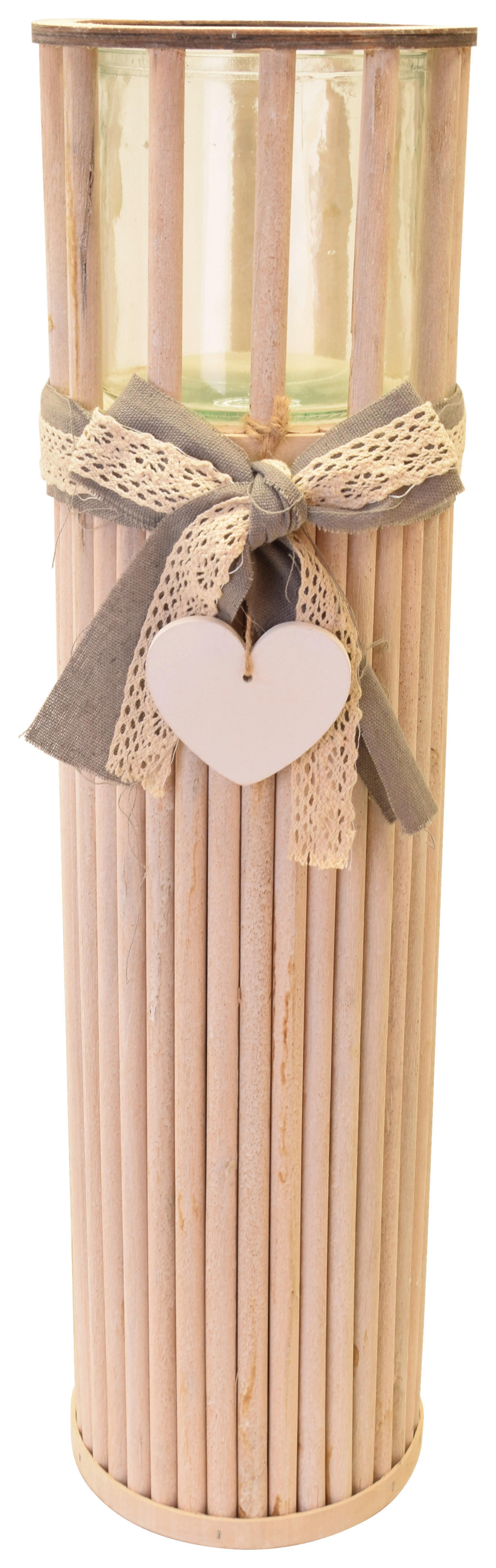Windlicht natur Bambus H/D: ca. 58x15 cm Windlicht_M Bambus - natur (15,00/58,00cm)