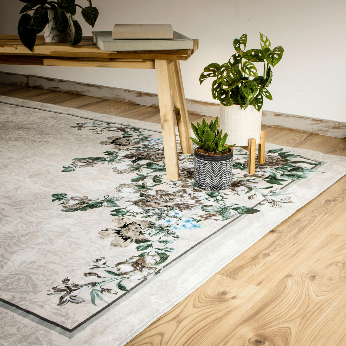 Obsession Teppich My Tranquil creme B/H/T/L/D: ca. 160x0,6x0x230x0 cm My Tranquil - creme (230,00/160,00/0,60cm) - Obsession