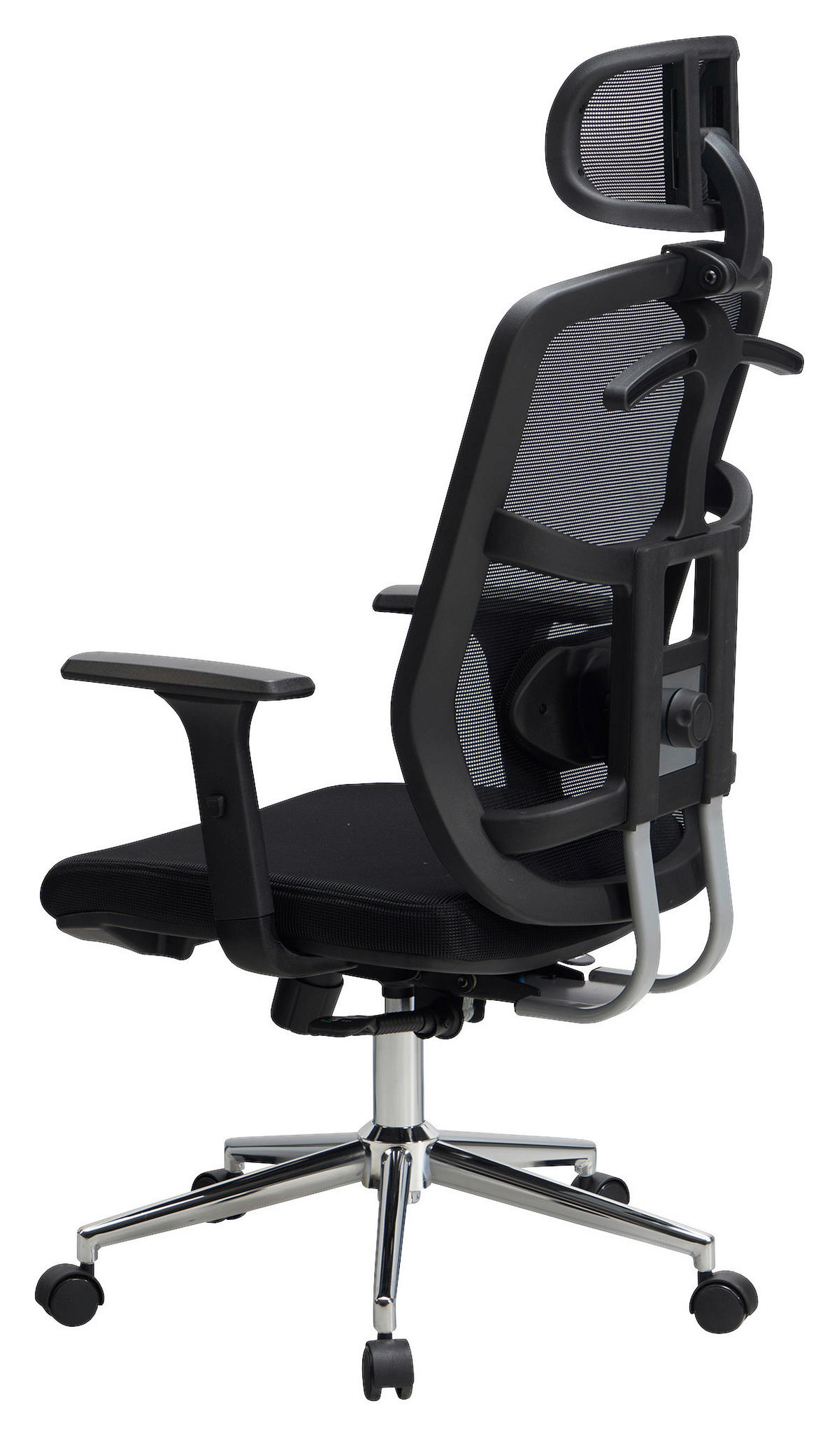 Drehstuhl schwarz Bürostuhl - schwarz (68,00/130,00/68,00cm) - Amstyle