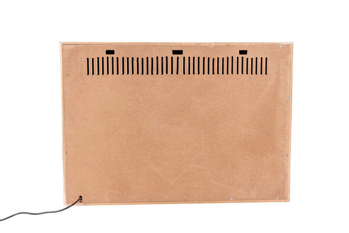 BHP Elektrischer-Kamin INE BG00749-15 weiß MDF B/H/T: ca. 100x70,5x35,5 cm ca. 1500 W Elektrokamin BG00749-15 - weiß (100,00/70,50/35,50cm) - BHP