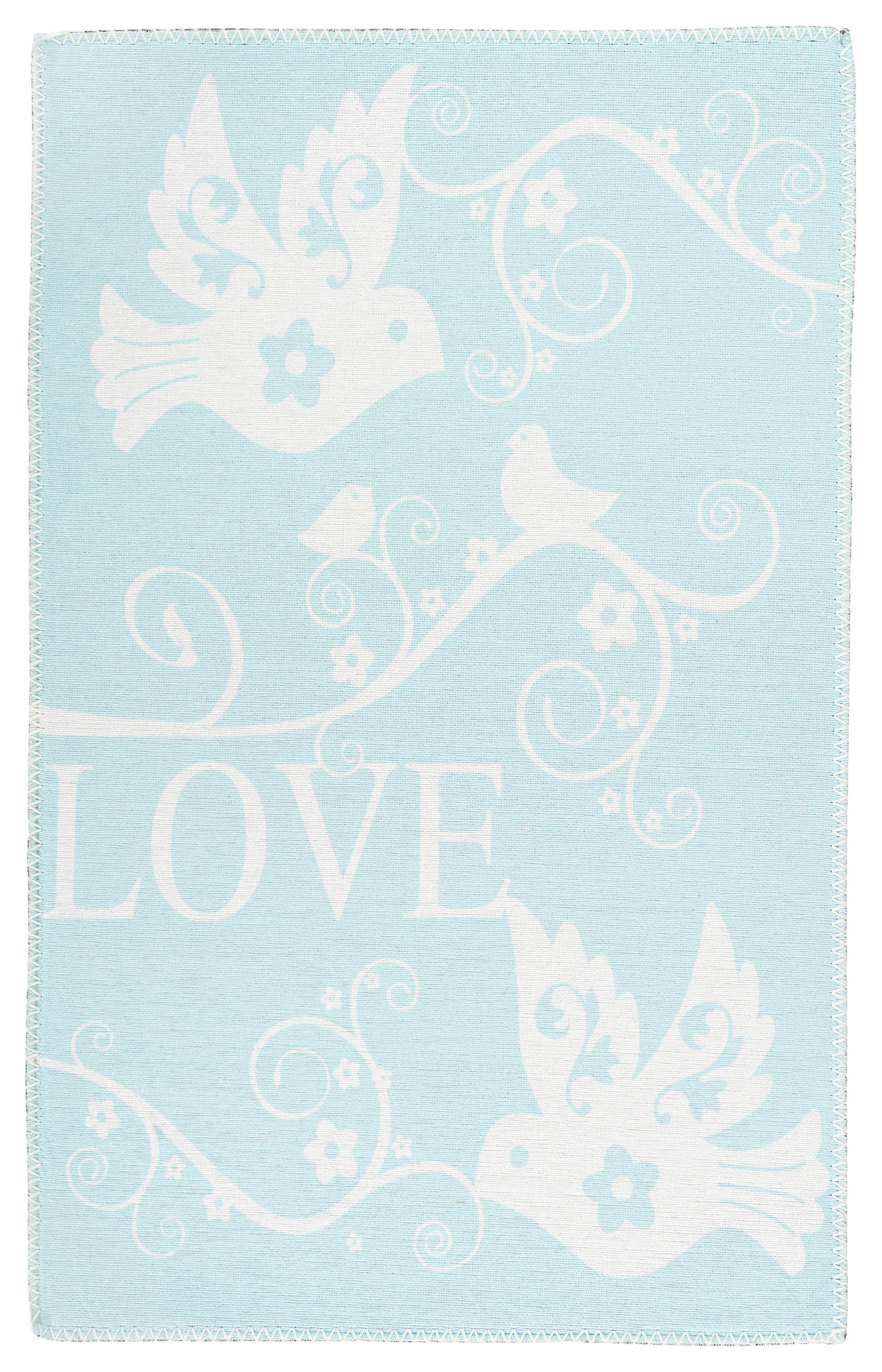 360Living Teppich Bambini mint B/L: ca. 120x180 cm Bambini - mint (120,00/180,00cm) - 360Living