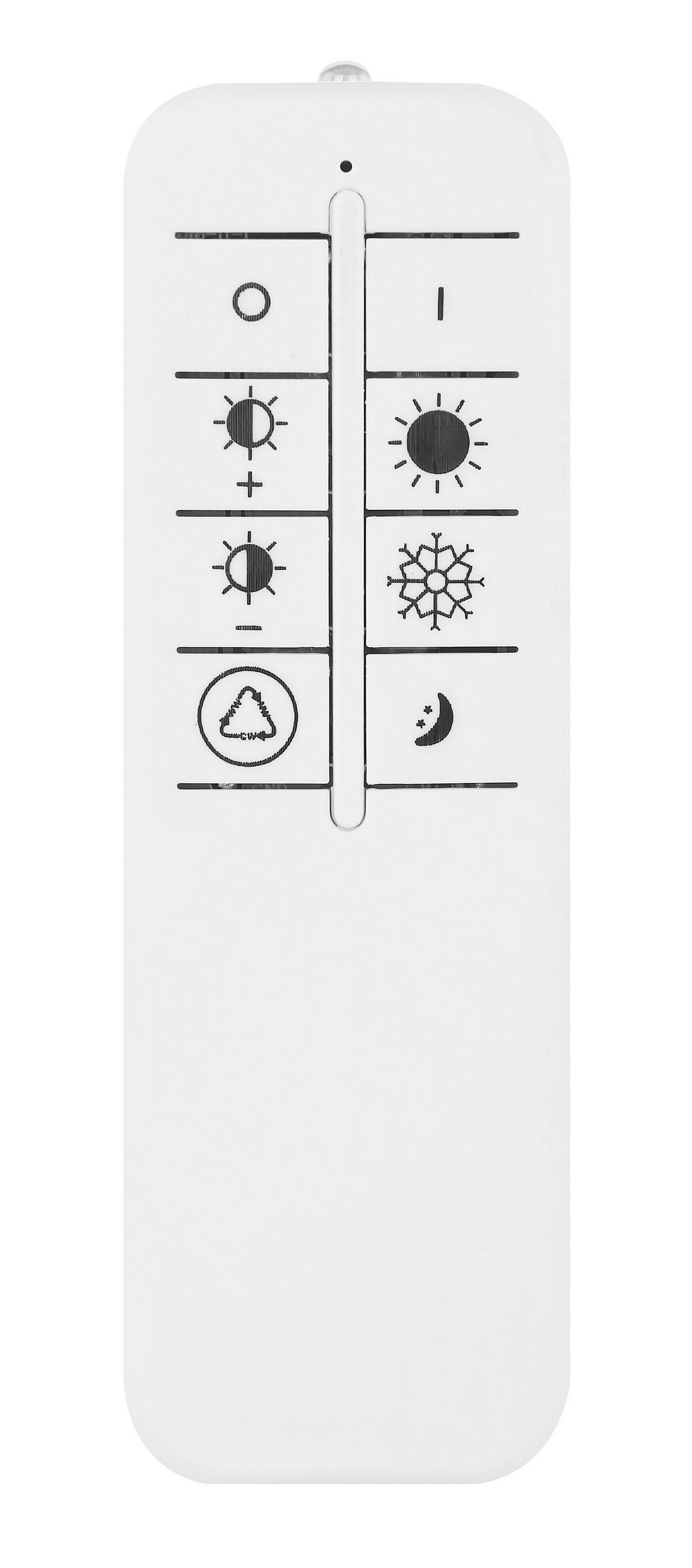 GLOBO Deckenleuchte 483110-30 weiß Opal Metall Kunststoff Chrom H/D: ca. 9x66 cm LED-Deckenleuchte 483110-30 - weiß/Opal (66,00/9,00cm) - GLOBO