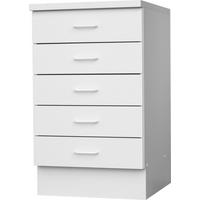 Schubkastenschrank Top weiß matt B/H/T: ca. 50x85x60 cm Top - weiß (50,00/85,00/60,00cm)