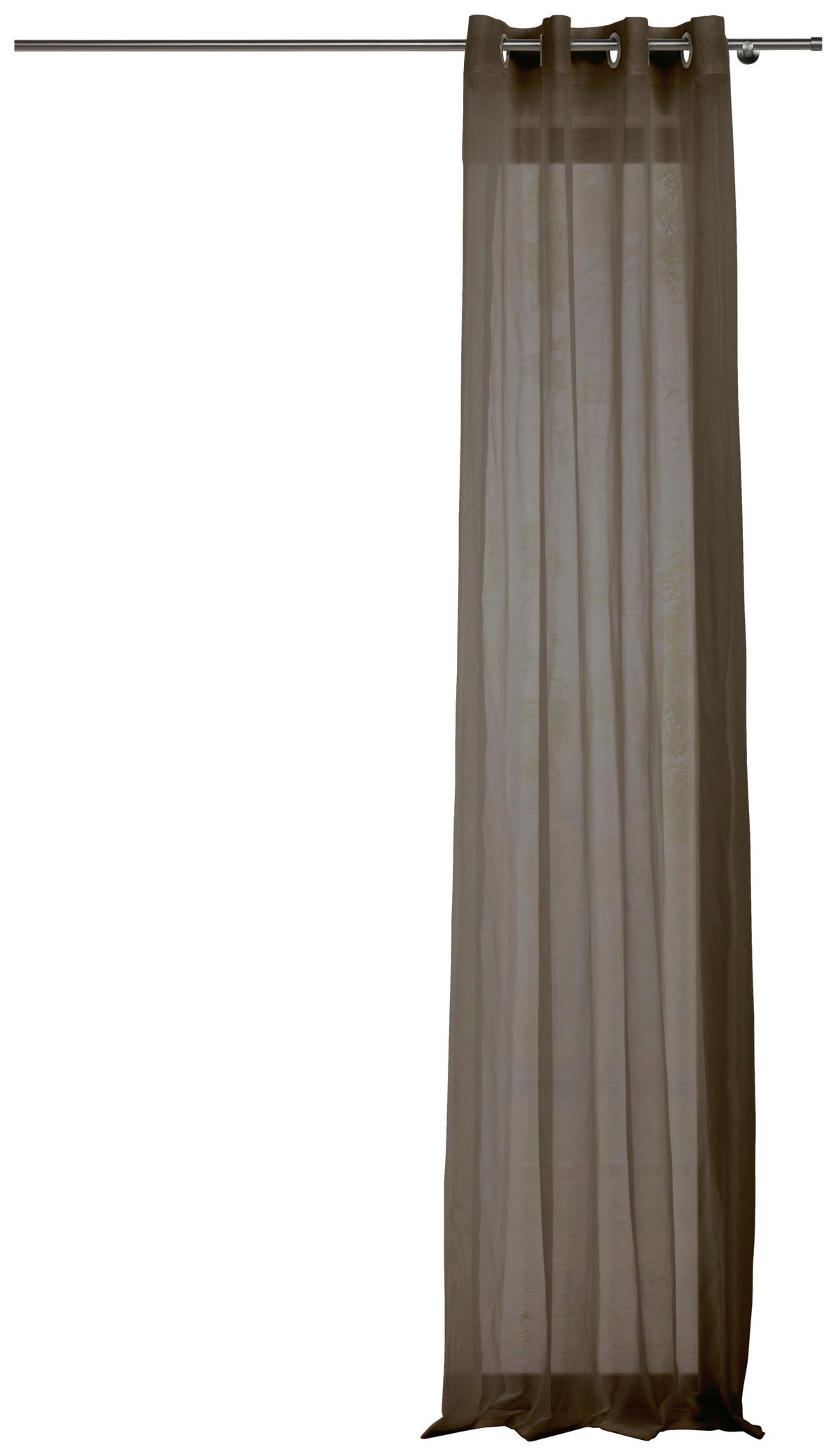 Ösenvorhang PURE Cappuccino B/L: ca. 135x245 cm PURE - Cappuccino (135,00/245,00cm)