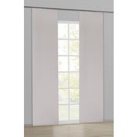 POCOline Schiebevorhang Neapel Silbergrau B/L: ca. 60x245 cm Neapel - Silbergrau (60,00/245,00cm) - POCOline