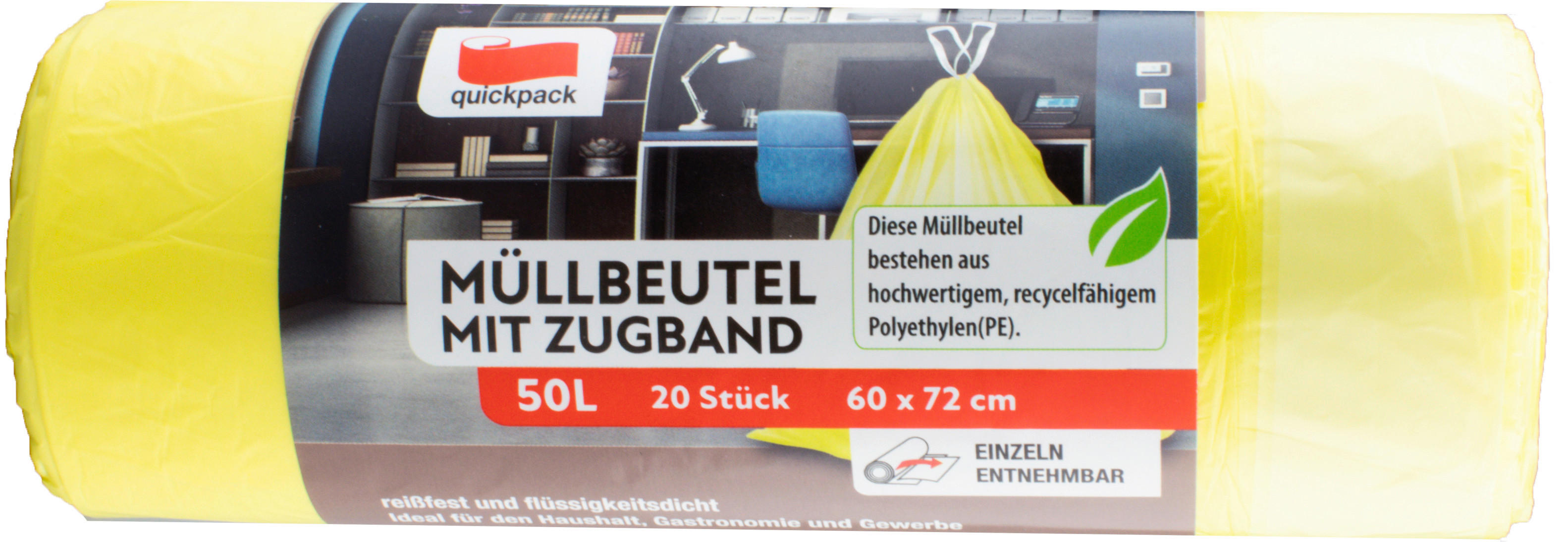 Quickpack Müllbeutel Müllbeutel 50l - Quickpack