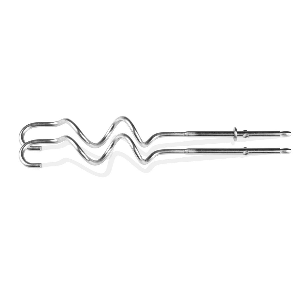 Emerio Handmixer HM-124178 silber weiß Edelstahl Kunststoff B/H/T: ca. 8,3x13,7x18,3 cm Handmixer HM-124178 - weiß/silber (8,30/13,70/18,30cm) - Emerio